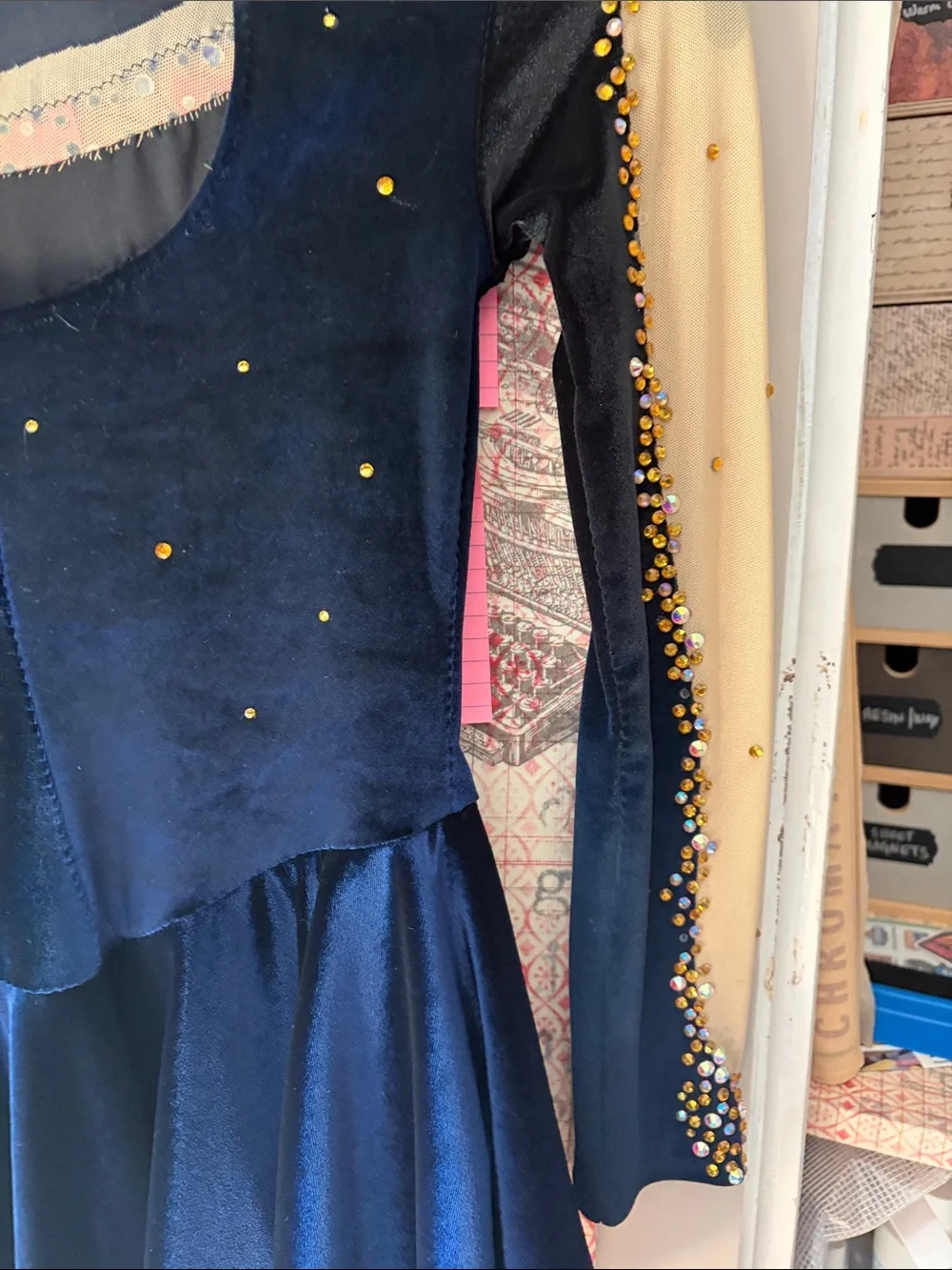 Girls' Figure Skating Dress, bespoke design